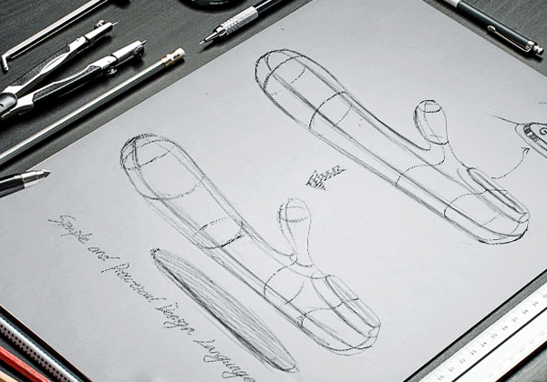 graphic designs of multiple vibrators